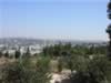 Jerusalem from a distance, zoomed. (62kb)