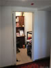 Here we look toward my room.  (The hallway to the front door is to the right.) (37kb)